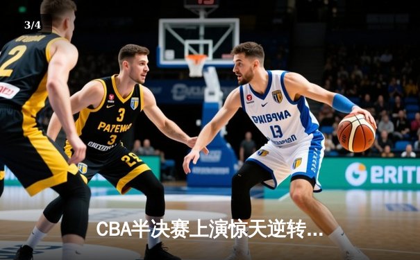 CBA半决赛上演惊天逆转 浙江广厦加时险胜广东宏远 - 3